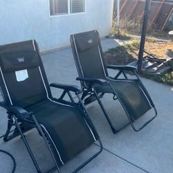 Zero Gravity Recliner Camp Chairs 