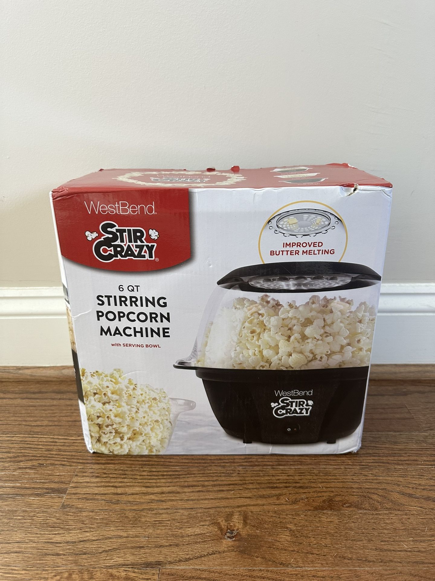 NEW Stirring Popcorn Machine