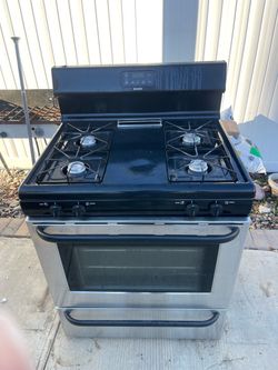 Kenmore Stainless Steel Gas Range Stove