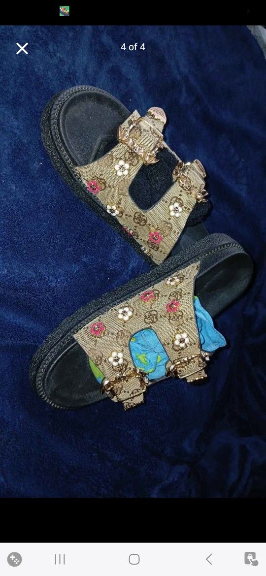 Cute Double Platform Sandals