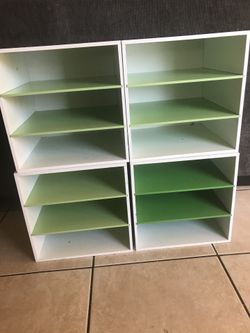Wood card stock organizer