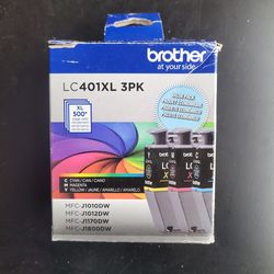 LC401XL 3PK BROTHER PRINTER INK