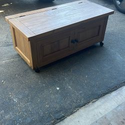 Storage Coffee Table Farmhouse Style