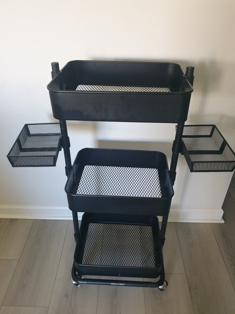 Pickup From LebanonTN 37087..sturdy Metal Rolling Trolley/cart ..storage Organizer..excellent Condition..pet N Smoke Free Home