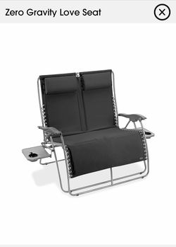 U-LINE double zero gravity seat
