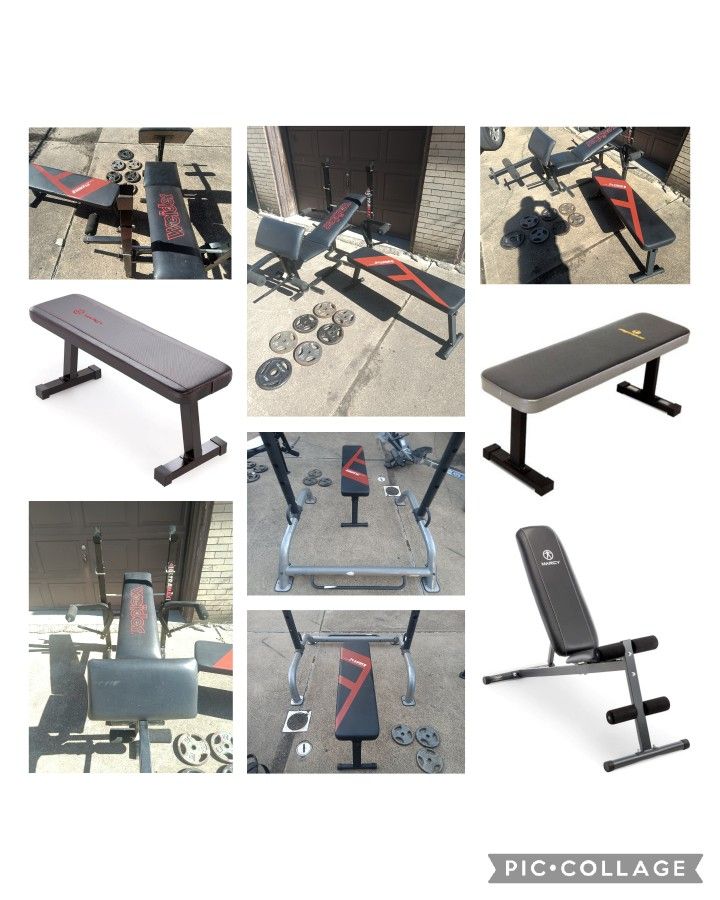 Weight Benches Available Delivery Available
