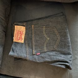 Levi 501 Dark Rigid 34x30