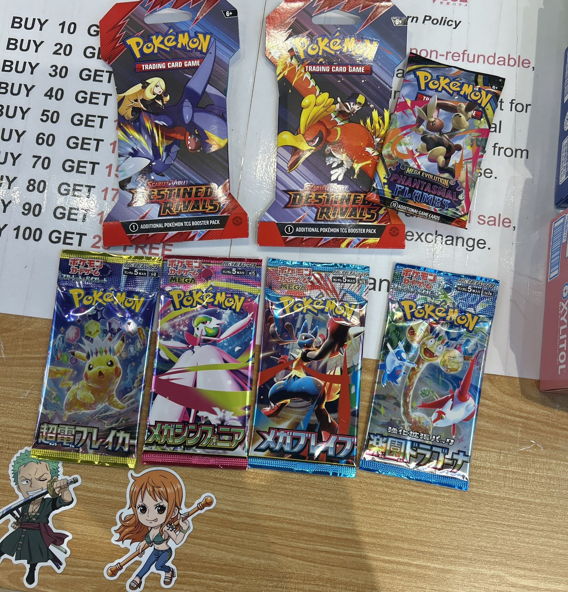 Pokemon Card Packs Available Now limited items (20$ Each) 