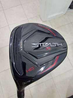 LEFTY TaylorMade Stealth 2 HD 3 Wood 16* Fujikura NX Regular Flex Left Handed *Mint