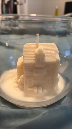Hand Crafted Candle (House)