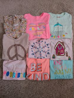 Toddler Girl Long Sleeve Bundle - Size: 4T