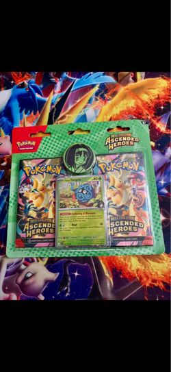 Pokemon Mega Evolution Ascended Heroes Collection  Erika 2 booster pack new