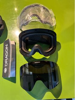 Dragon Alliance X1 snow goggles with bonus lens