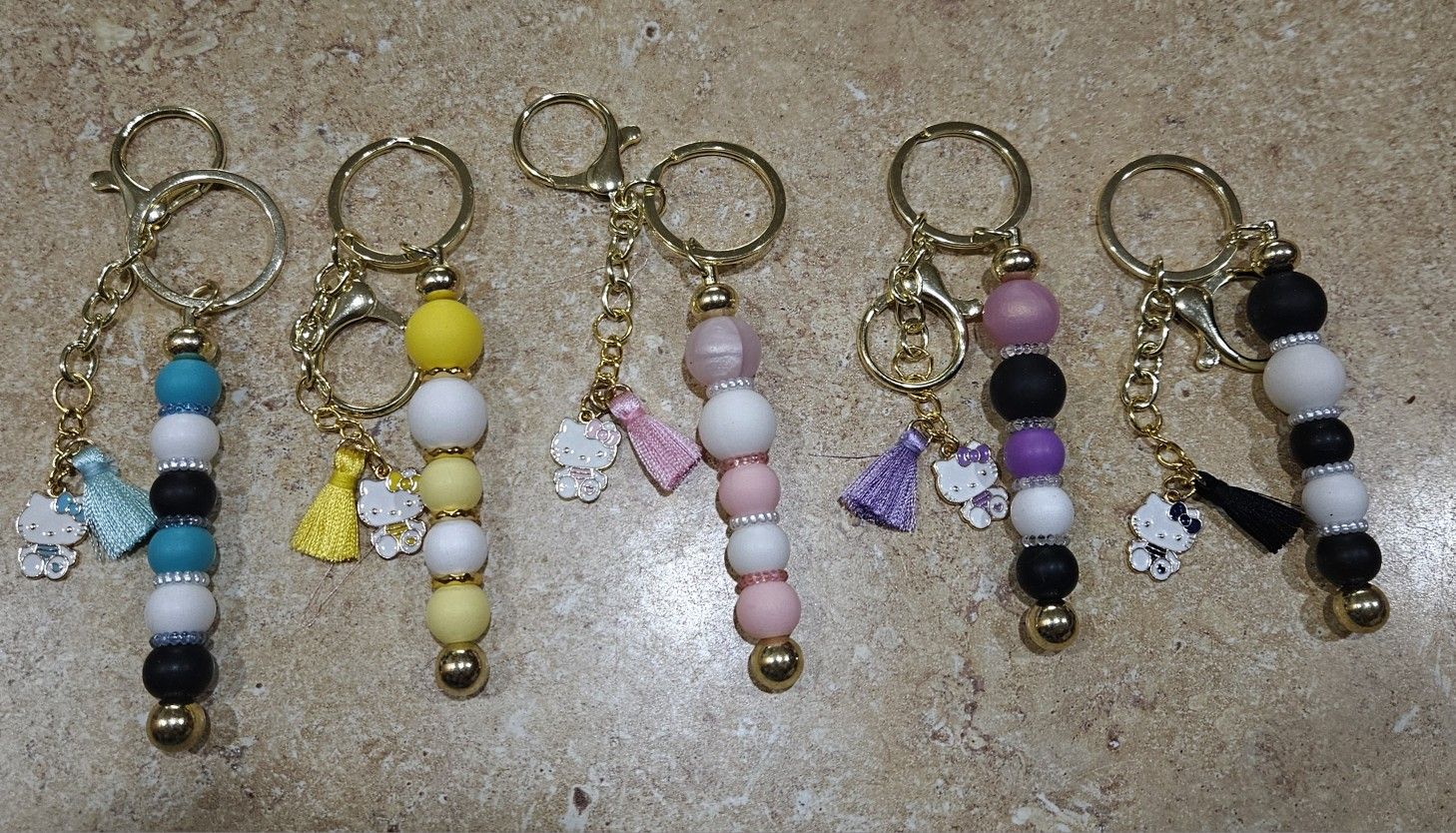 Hello Kitty Keychains--Customizable