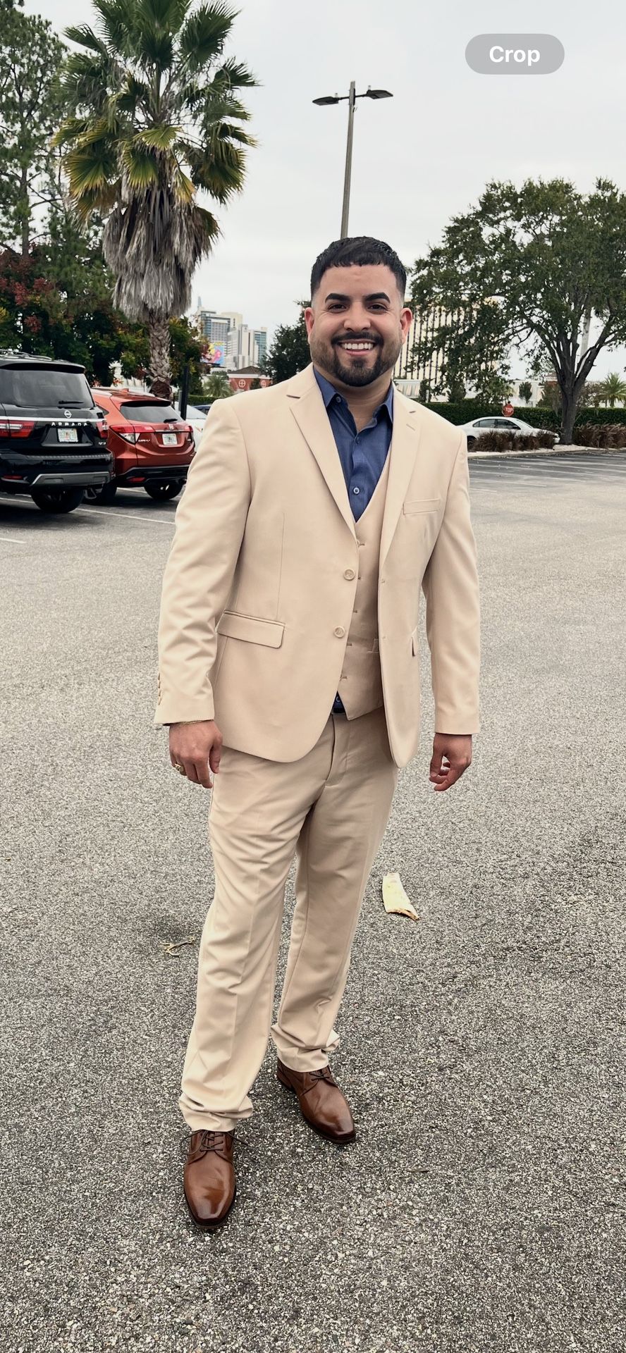 Suit worn only one time