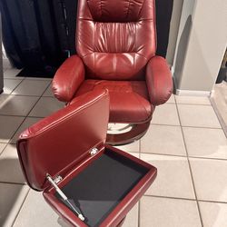 Comfy Recliner Reading Chair with Ottoman Delivery Service Available! 🚚