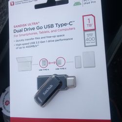 1TB SanDisk Ultra Dual Drive Go USB