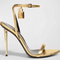 Gold Tom Ford Heels