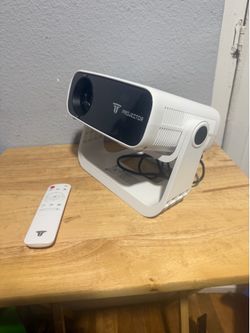Wielio Multimedia Built In Bluetooth Projector Model AT-M269D - White