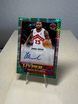 Signed Topps Jamal Shead Card