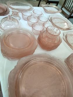 Pink Depression Glass