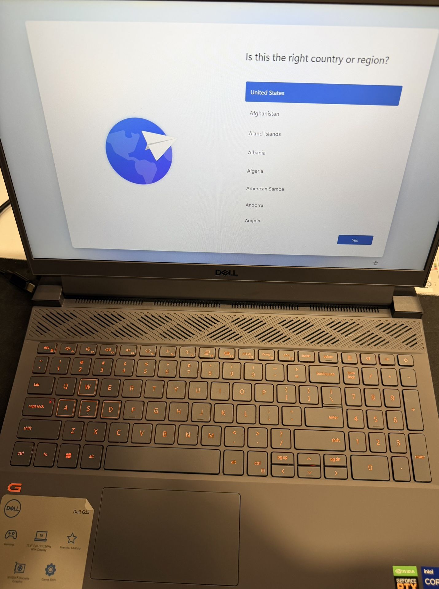 Dell G15 5511 Gaming Laptop
