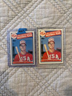 Mark McGwire rookie Cards 1984