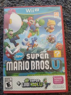 Super Mario Bros. U and super Luigi U