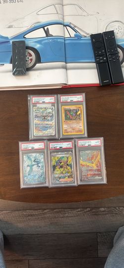 Pokemon psa10 slabs