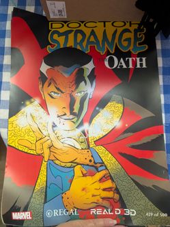 Doctor Strange Set of 4 numbered Movie Posters