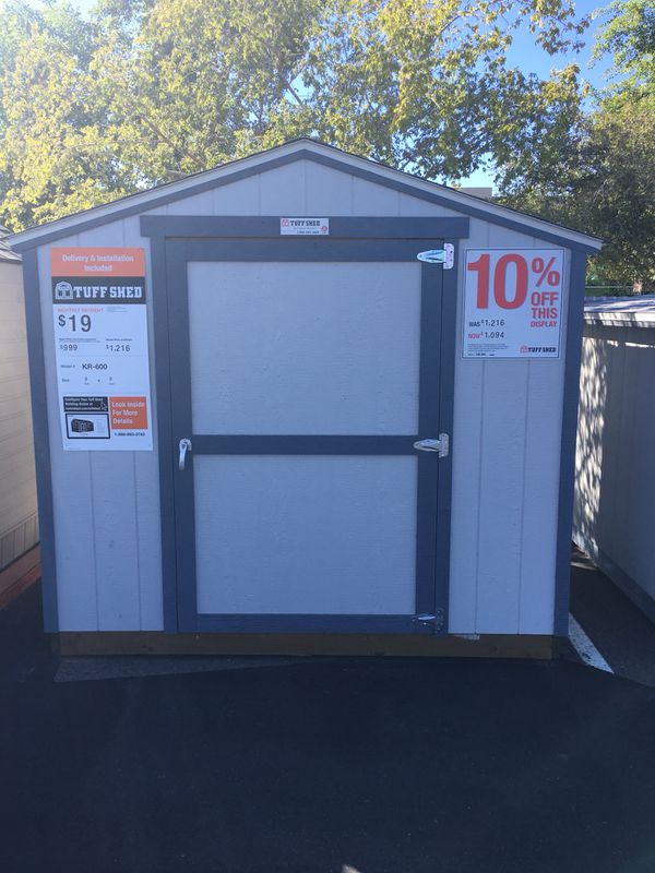 Tuff Shed Keystone Ranch Shed 8FT X 6FT Shed for Sale in 