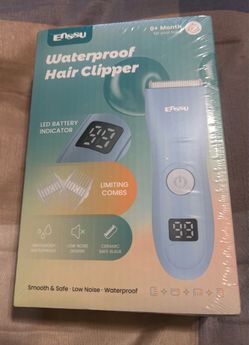 Essu Blue Waterproof Hair Clipper