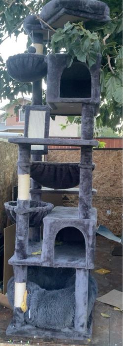 Large Multi-Level Cat Tree Tower