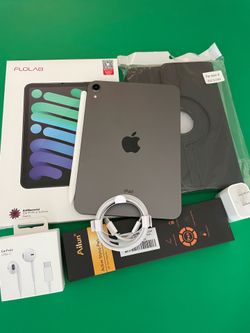 Apple Ipad Mini 6th Generation (8.3” Retina/2021) 64GB with stylus pen, case & Accessories (256GB $399)