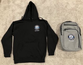 Scarlett Johansson Movie FLY ME TO THE MOON Crew Gift Set—Hoodie & Backpack