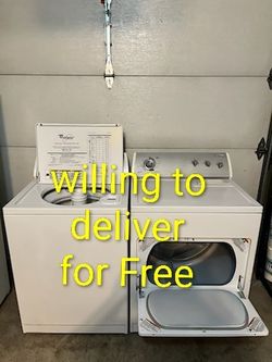 Whirlpool Heavy Duty Washer & Electric Dryer Set