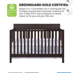 Oxford Crib With Mattress, Toy