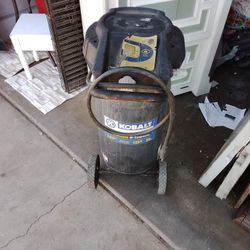 Air Compressor + Staple Gun