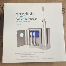 New Sonic Electric Rechargeable Waterproof Toothbrush with UV Sterilizer