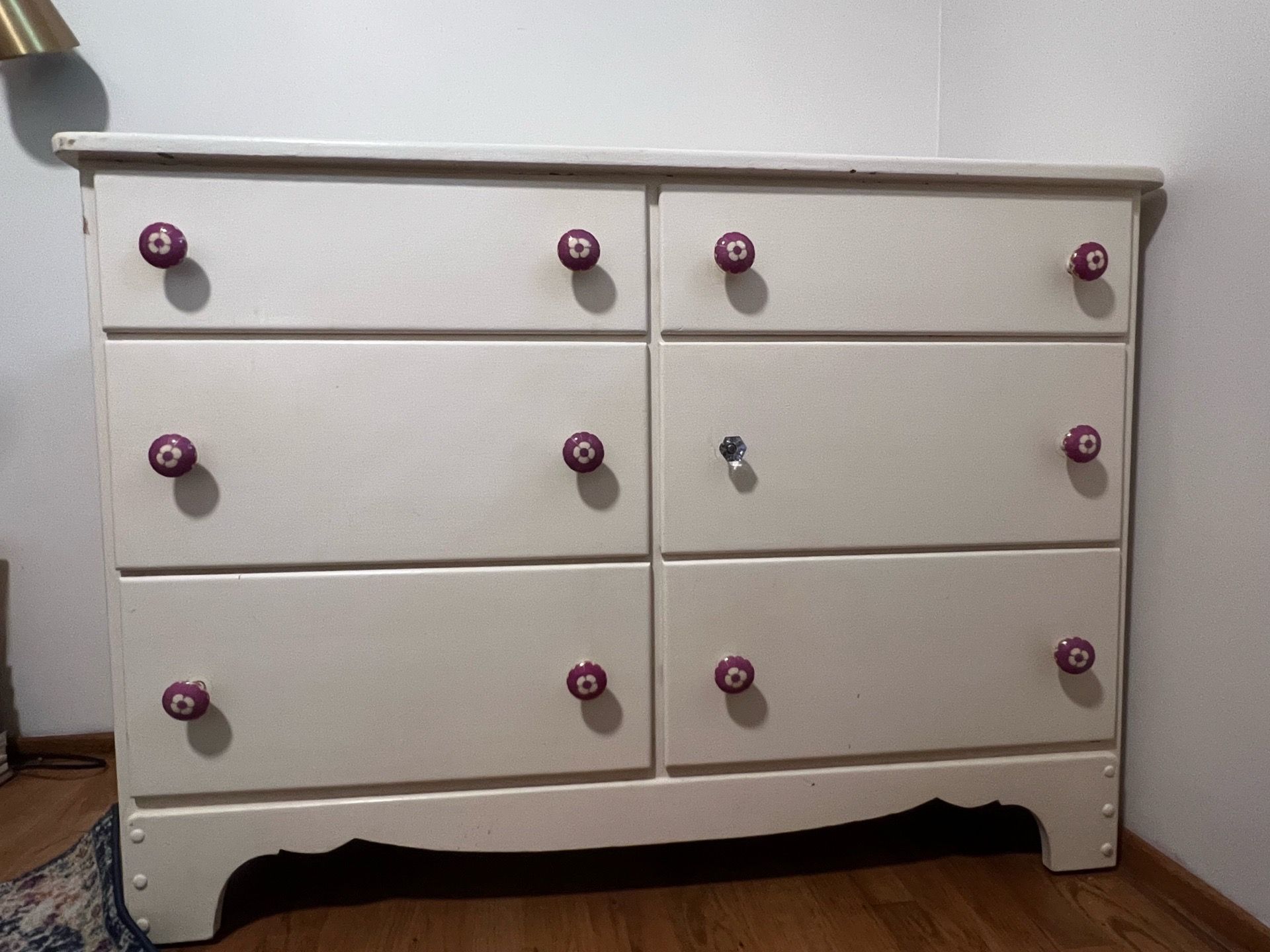 Antique White Dresser