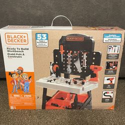 Kids Black & Decker Ready to Build Workbench