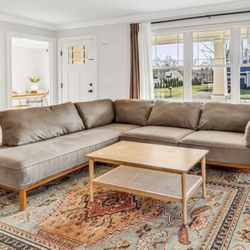 113" 2-Pc. Fabric Sectional