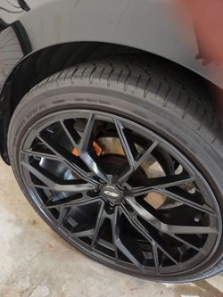 Anybody down to trade my 20x9 black wheels 5x114.3 32et for 19" or 20" grey or satin bronze wheels