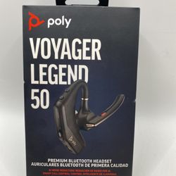 Headset Premium Bluetooth Poly Voyager Legend 50 Black!