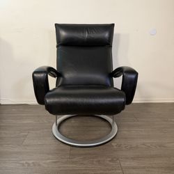 Percival Lafer Modern Leather Recliner Ergonomic Kiri Swivel Lounge Chair made in 🇧🇷