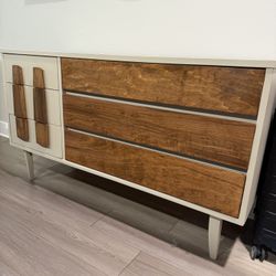 6 Drawer Kroehler MCM Mid Century Dresser Tv Stand Side Table