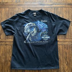 1997 Harley Davidson Alaska T Shirt