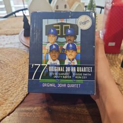 BRAND NEW! Dodgers Original 30 HR Quartet Bobblehead