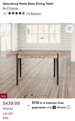 DINING ROOM TABLE