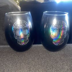 Skull Drinking Glass